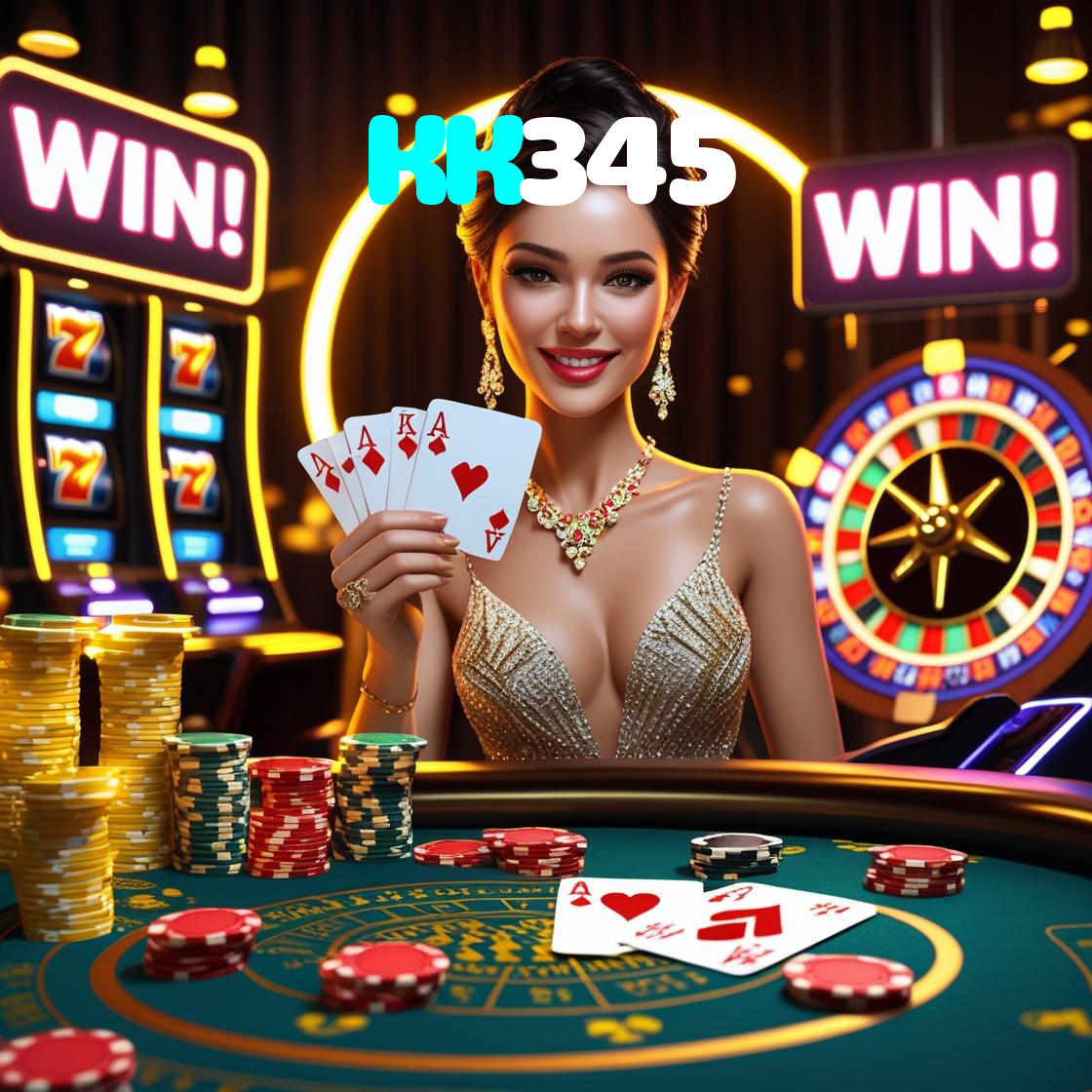 KK345:Onde a diversão e a sorte se encontram: poker, roleta e futebol online!