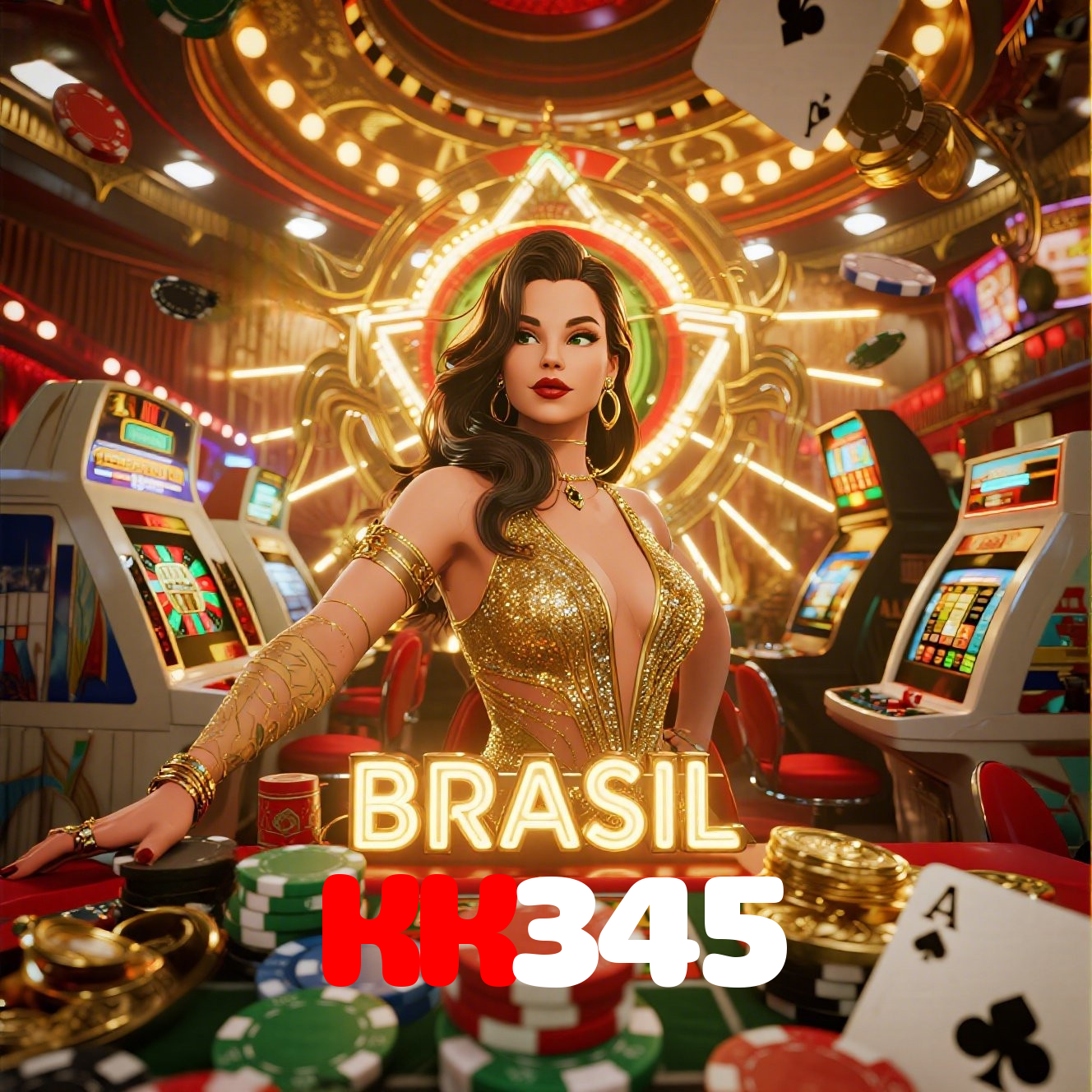 KK345:Gire as slots e conquiste prêmios incríveis!