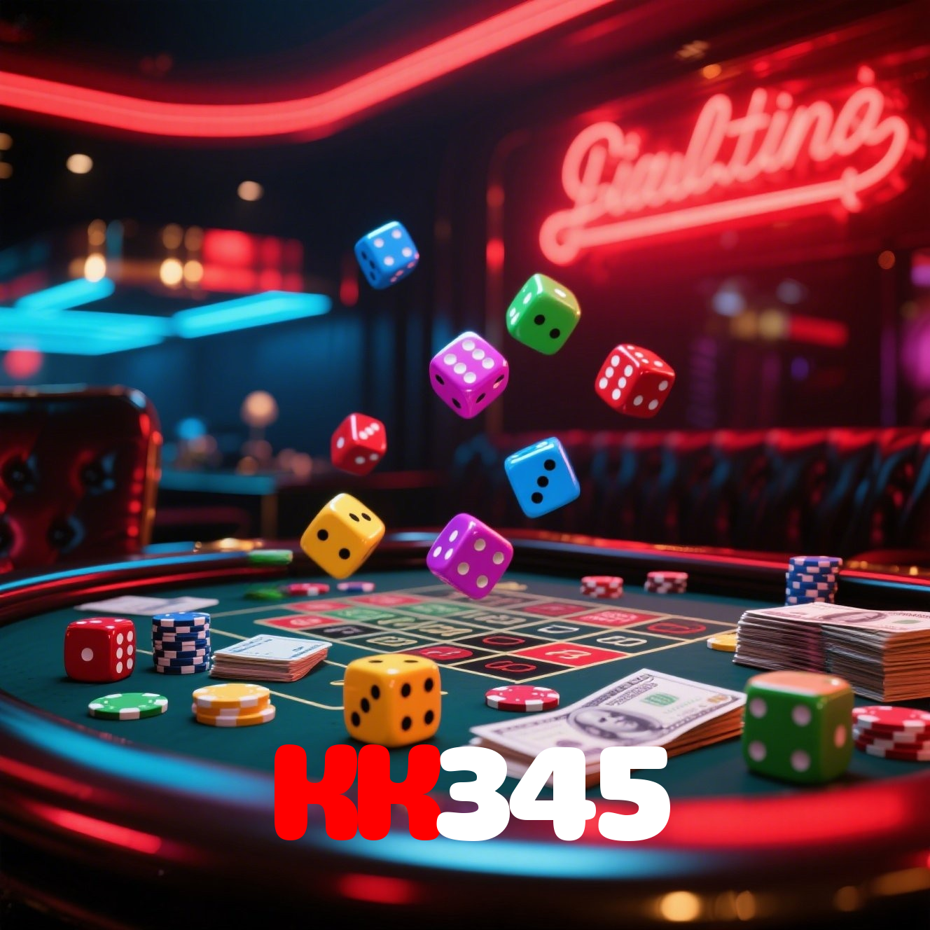 KK345:Apostas ao vivo no futebol e prêmios em blackjack e roleta!
