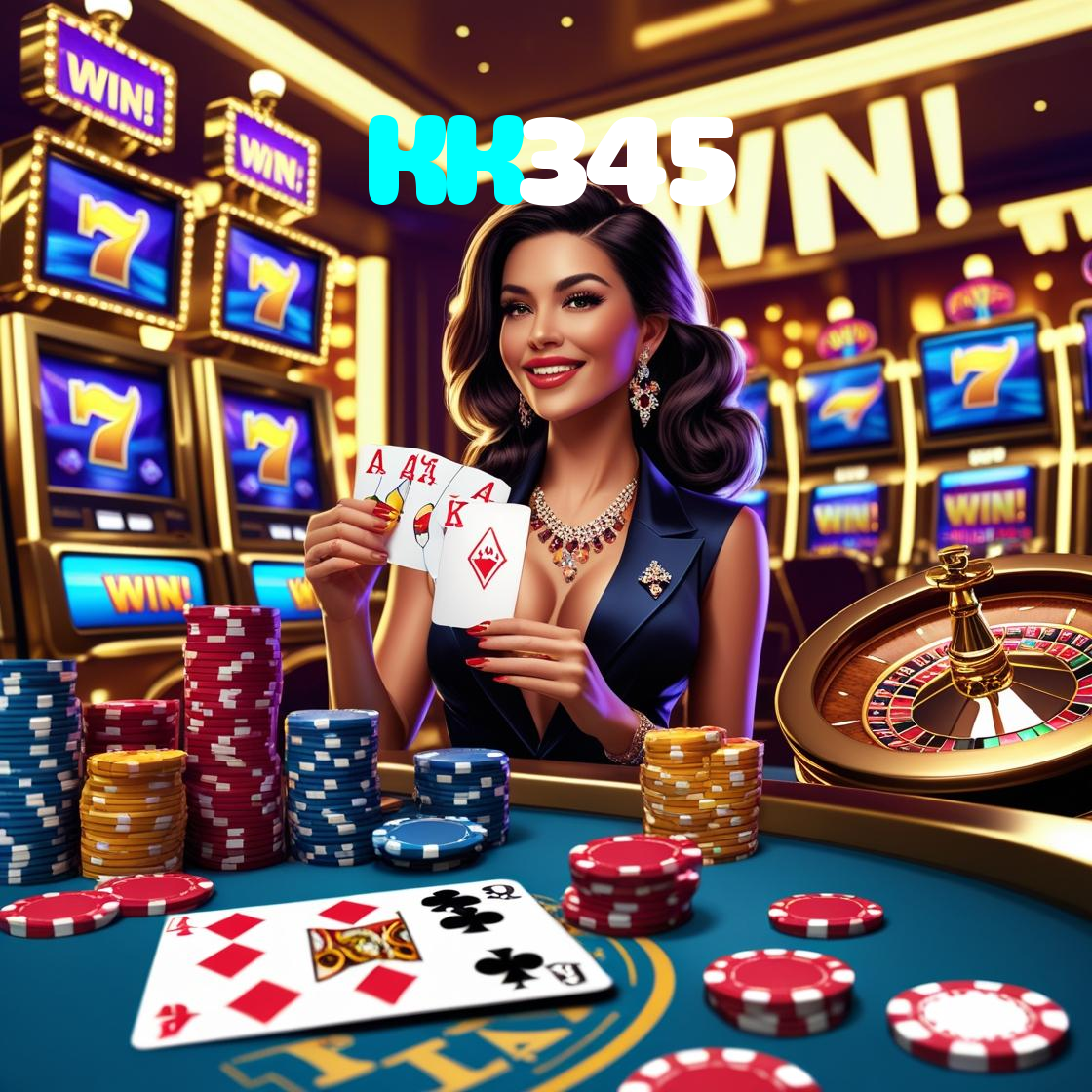 KK345:Onde a diversão nunca acaba: poker, roleta e apostas no futebol!