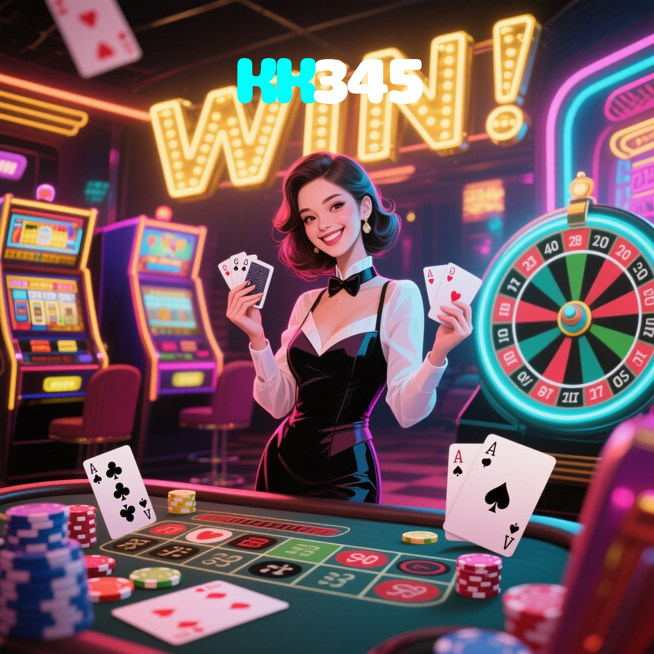 KK345:Aposte nas mesas de poker e ganhe vitórias épicas!