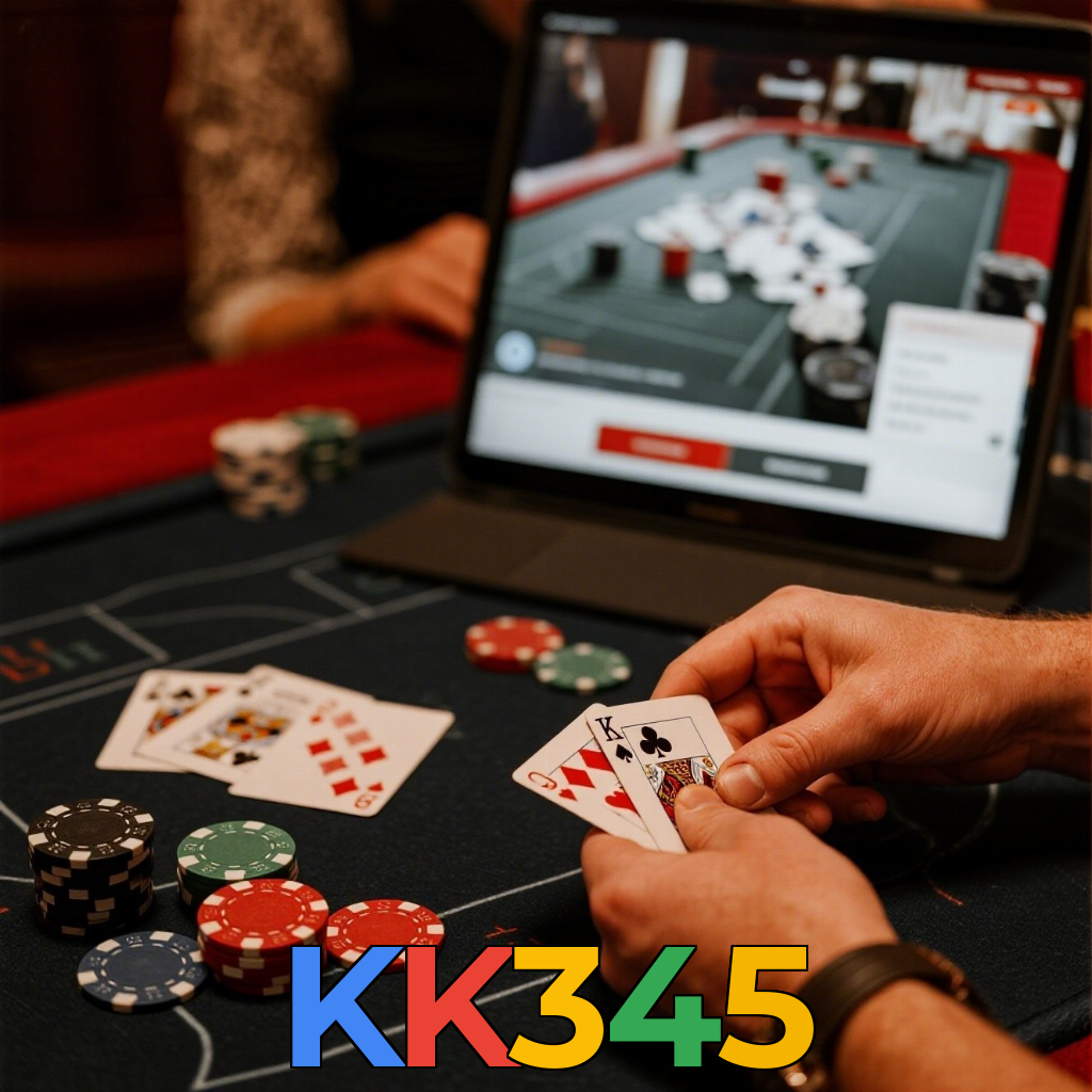 KK345:Apostas ao vivo no futebol e grandes prêmios em blackjack e roleta!
