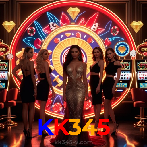KK345：Venha viver a emoção do cassino! Gire a roleta e ganhe grandes prêmios!